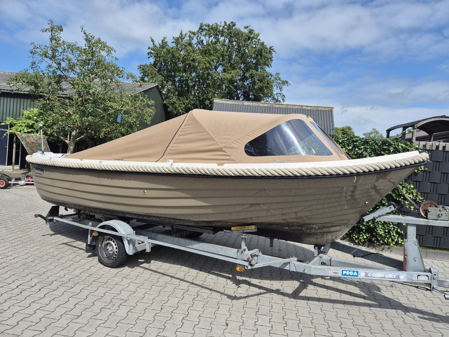 Grote Admiral 620XL met zgan Yamaha 25 pk EFI, -, -, Zo goed als nieuw, Polyester