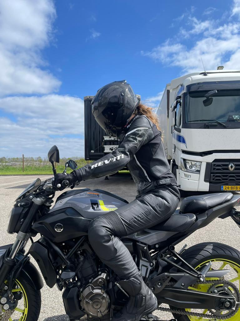 Dames Rev'it Xena 4 leren motorbroek, Ophalen of Verzenden, Tweedehands, Dames, Broek | leer
