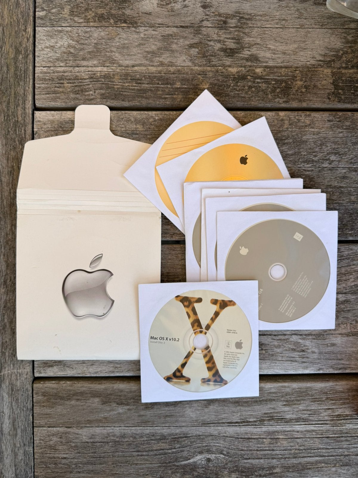 Mac Os X install cd’s voor Powermac G4, Computers en Software, Besturingssoftware, Ophalen of Verzenden, Gebruikt, MacOS
