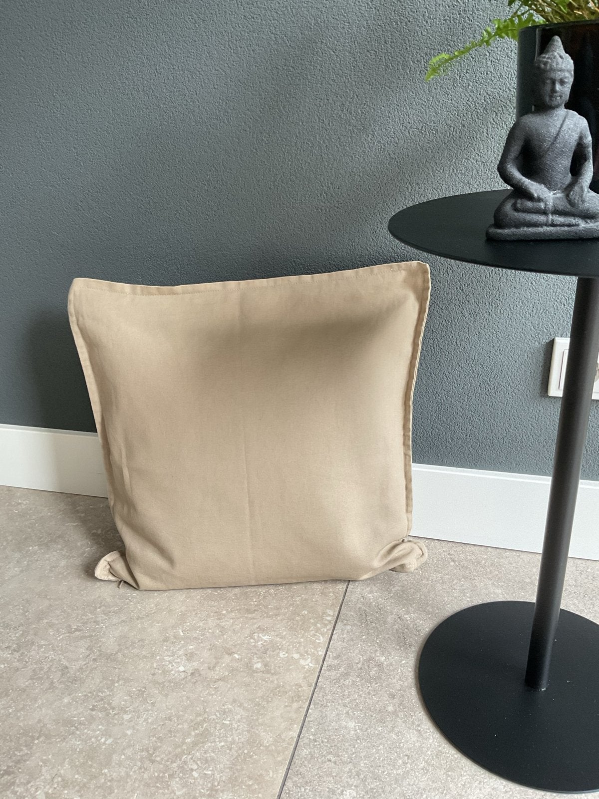 Nieuw IKEA zandkleurig kussen met binnenkussen 45x45 cm, Verzenden, Inclusief binnenkussen, Beige, IKEA