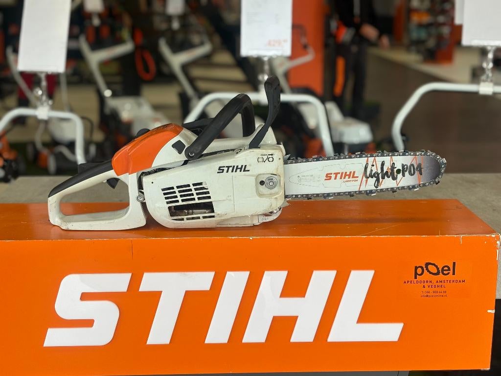 STIHL MS 201 C-M – 8 Maanden GARANTIE incl grote beurt, Ophalen of Verzenden, Gebruikt