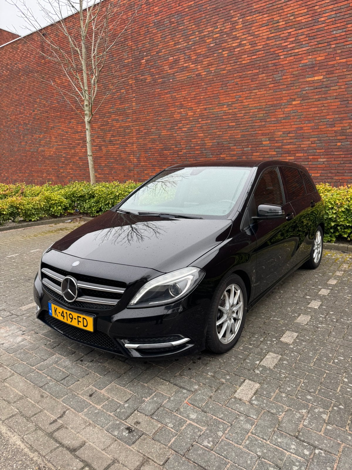 Mercedes-Benz B220 4MATIC Prestige 184PK AutPark Cruise PDC, Auto's, 15 km/l, 4 cilinders, Zwart, Leder