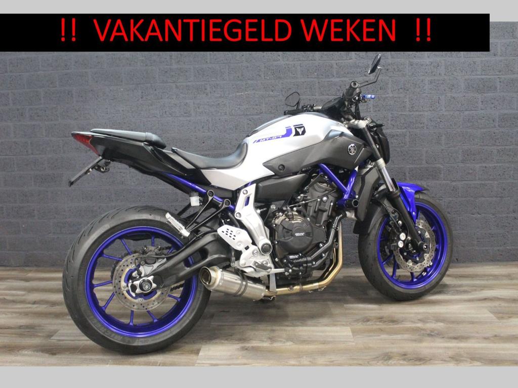 YAMAHA MT 07 ABS (bj 2016) 33,477 km 35KW A2 mogelijk, 2 cilinders, Bedrijf, Onbekend, YAMAHA