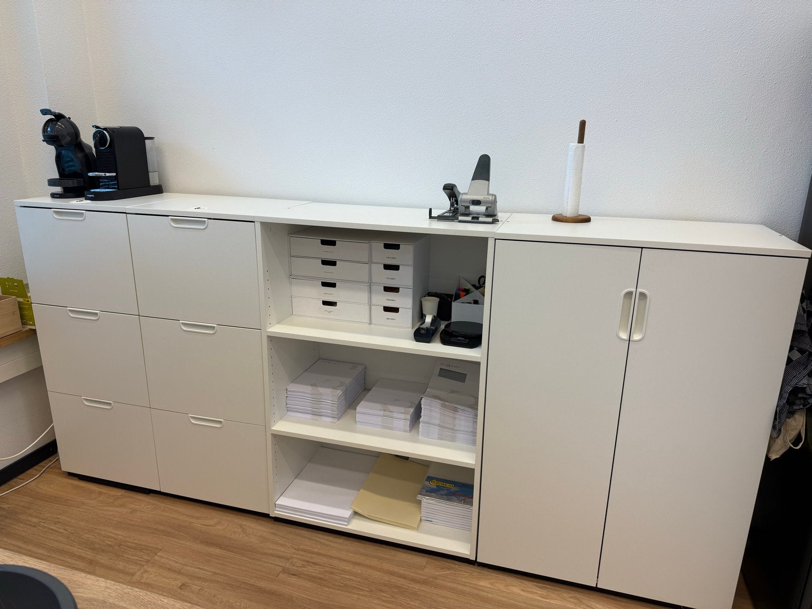 Witte kantoorkast met lades en legplanken - IKEA, Ophalen