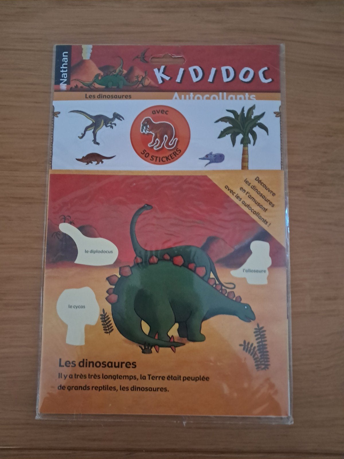 50 Dino stikers, Dieren, Nieuw, Meerkleurig, Ophalen of Verzenden