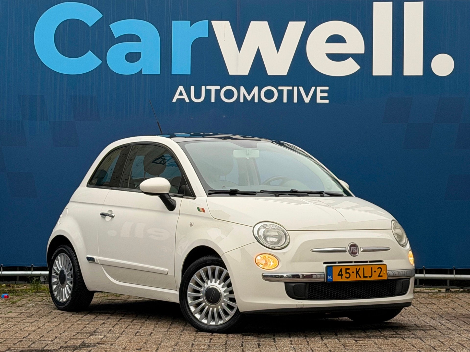 Fiat 500 1.2 Lounge|1e Eigenaar|Distributie vv in 2021|Autom, Auto's, Stof, Gebruikt, 1242 cc, 4 cilinders