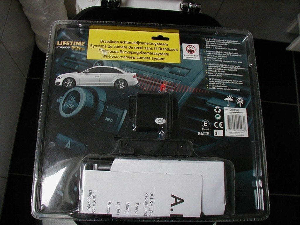 Achteruitrijcamera draadloos voor camper, Auto diversen, Ophalen of Verzenden, Draadloos, Nieuw