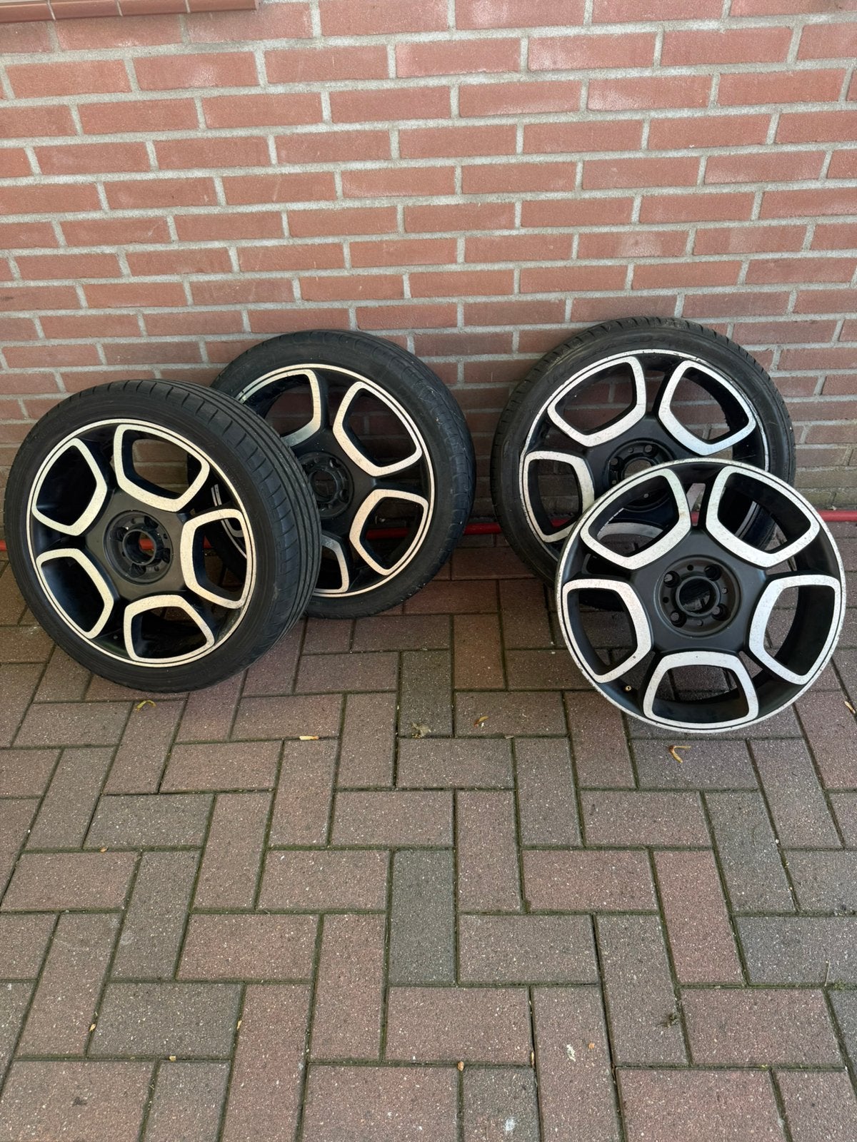 Fiat orginele velgen + banden, Ophalen