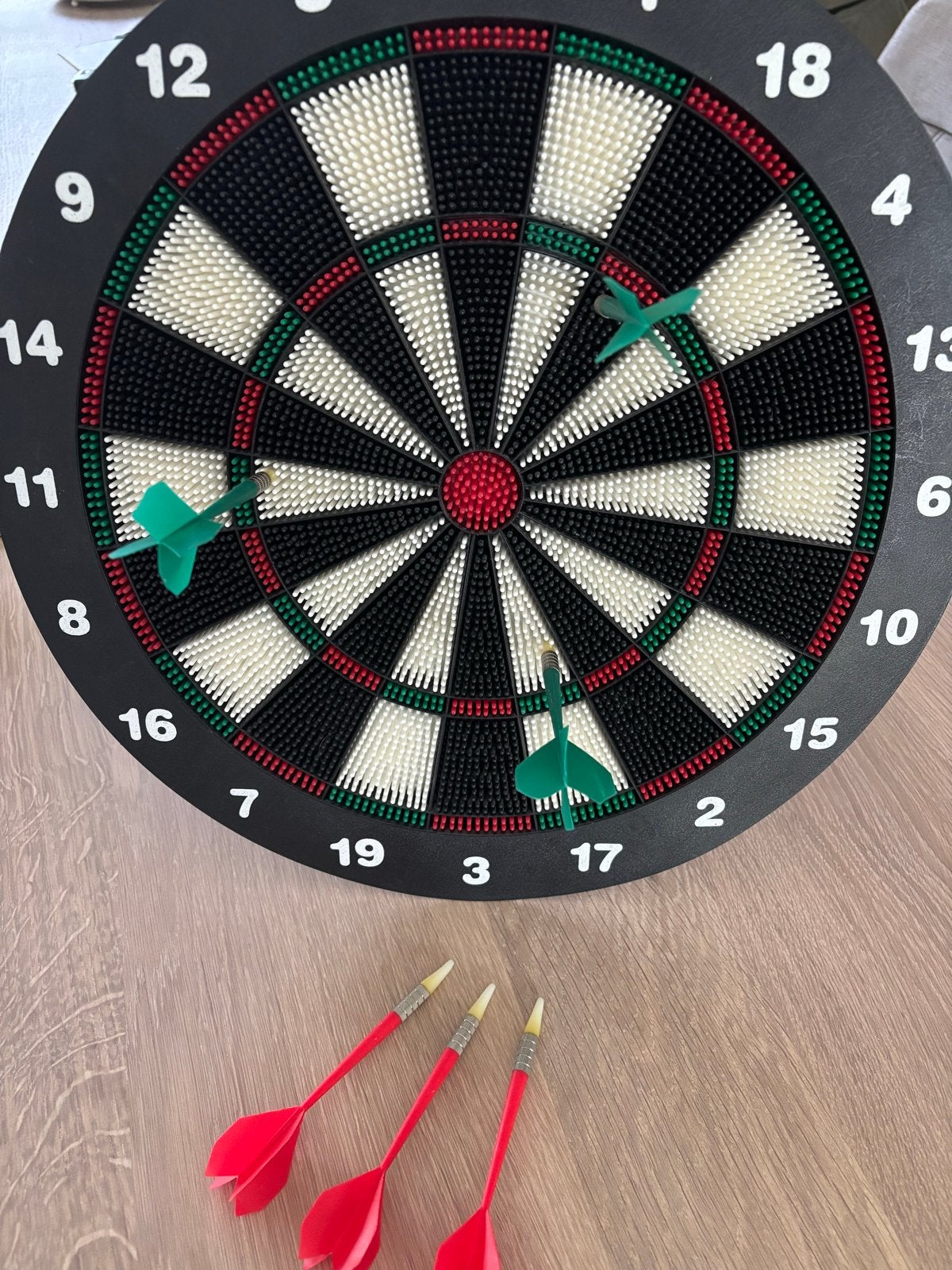 dartbord met soft tip pijlen, Ophalen, Zo goed als nieuw, Dartbord met pijlen, Soft tip