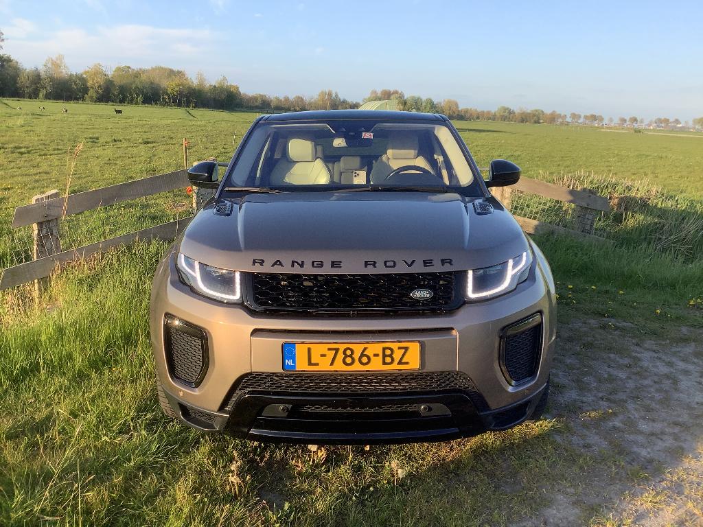 Land Rover Range Rover Evoque 2.0 SI4 4WD AUT 2016 Bruin, Auto's, 1800 kg, 4 cilinders, Bruin, Leder