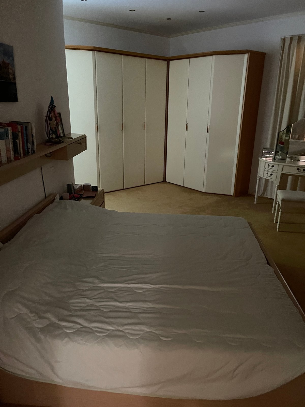 Duitse massieve kledingkast - Hettich beslag, Huis en Inrichting, Kasten | Kledingkasten, Ophalen, Gebruikt, 200 cm of meer, Overige houtsoorten