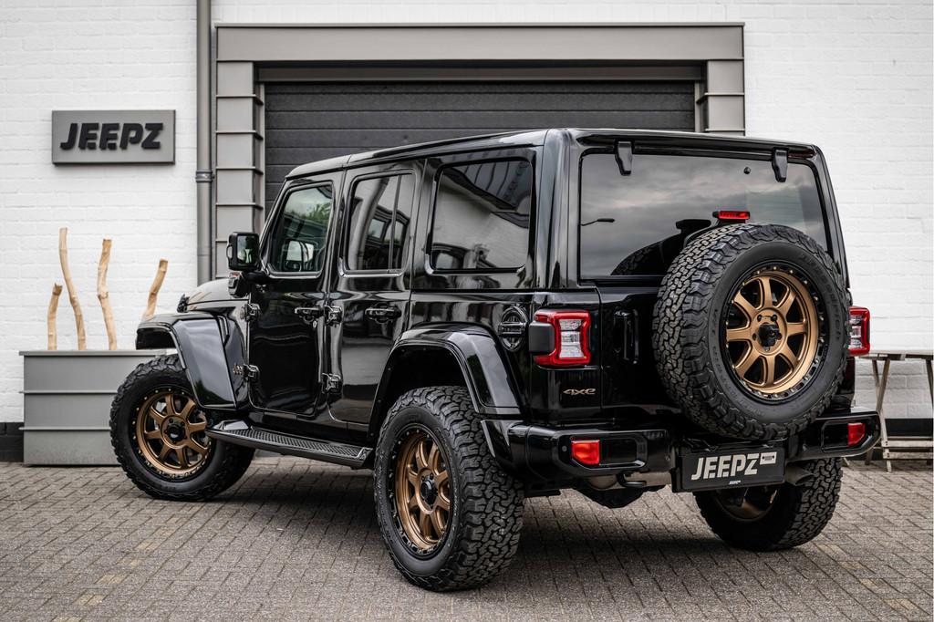 Jeep Wrangler Unlimited 4xe 380 / OFD voorburmper / KMC 20", Automaat, 1995 cc, 4 cilinders, Cabriolet
