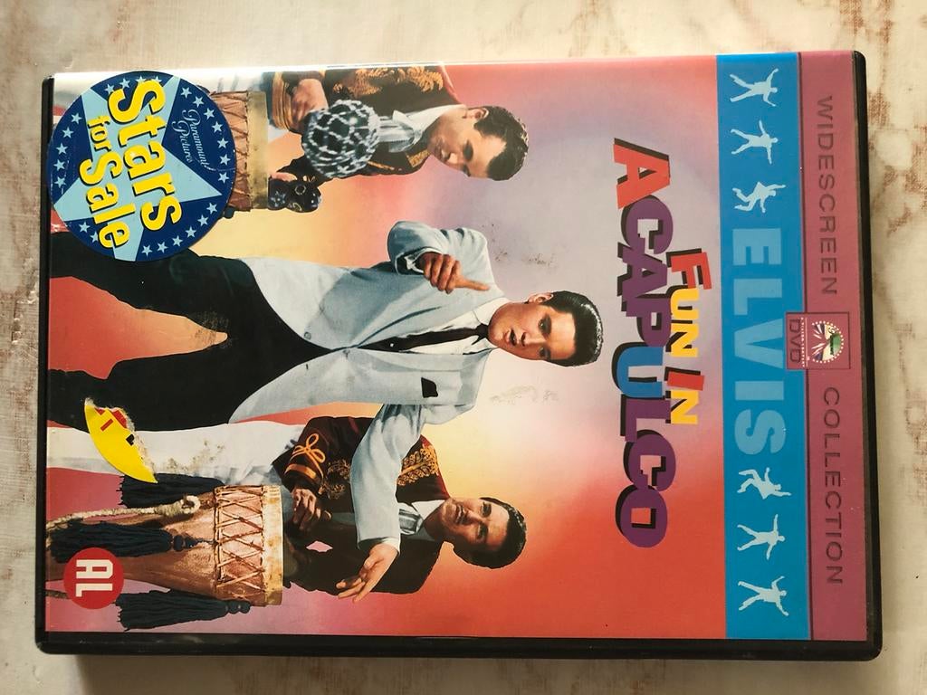 Dvd Elivis Fun in Alcapulco, Cd's en Dvd's, Alle leeftijden, Ophalen of Verzenden, Zo goed als nieuw, Komedie