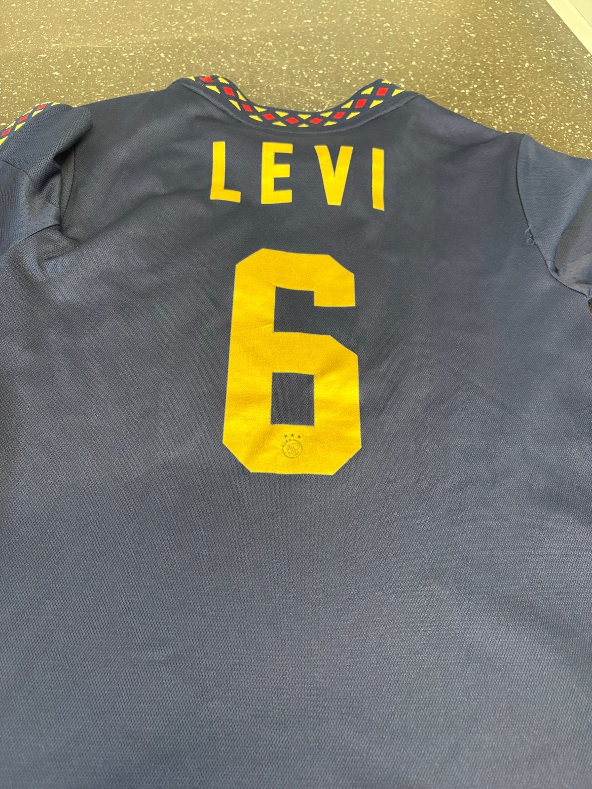 Ajax 3e shirt maat 140 - Levi 6, Ophalen of Verzenden, Gebruikt, Jongen, Shirt of Longsleeve