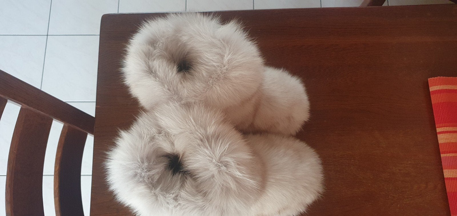 Foxfur boots maat 44-45, Kleding | Dames, Schoenen, Hoge laarzen, Wit, Ophalen of Verzenden, Zo goed als nieuw