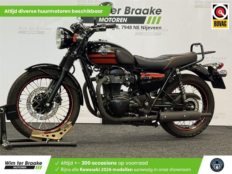 Kawasaki W 800 (bj 2014) 10,563 km, Motoren, 2 cilinders, Bedrijf, Onbekend, KAWASAKI