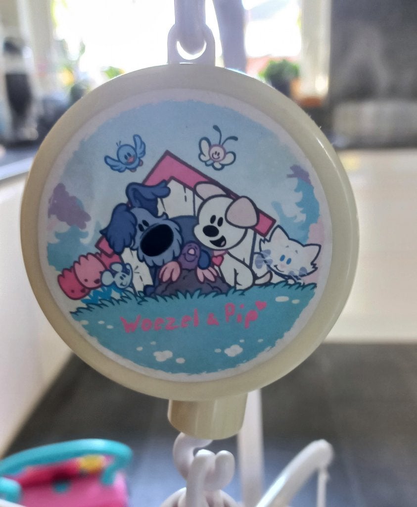 Baby Leuke mobiel (Woezel en Pip), Ophalen, Gebruikt