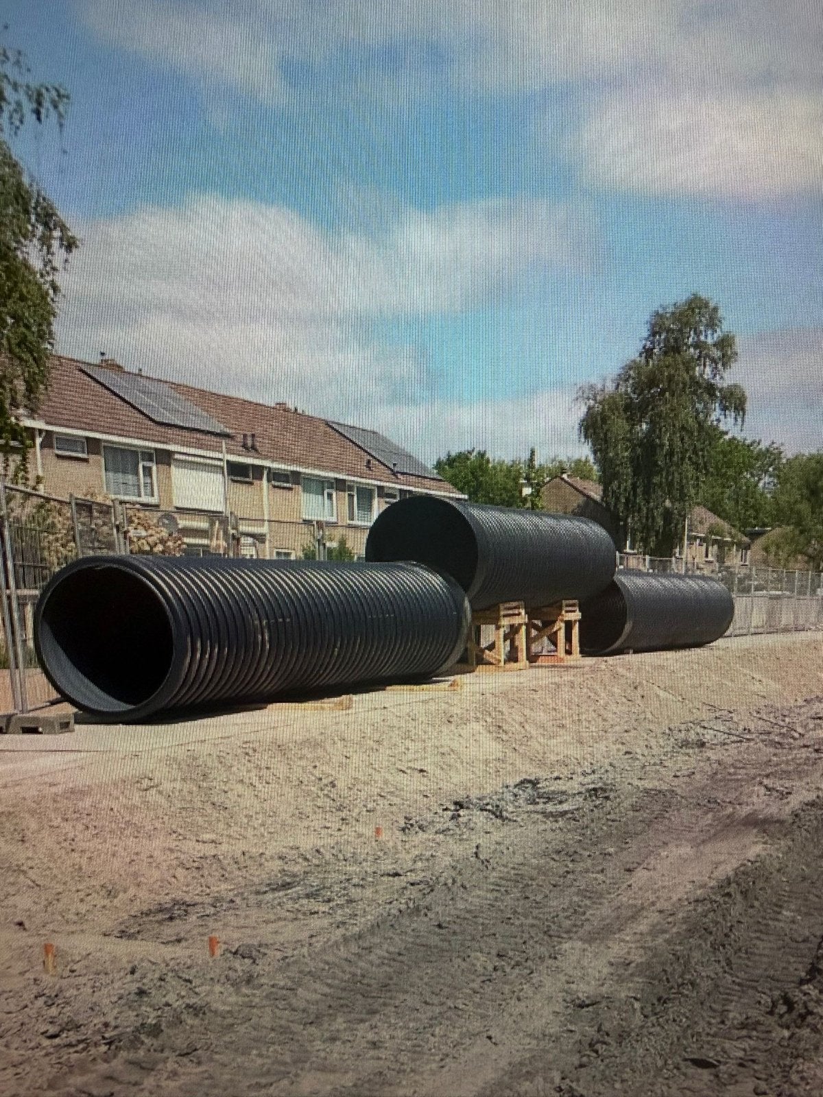 Gebruikte Duikerbuizen Rond 1200mm, 6 Meter Lang (8 Stuks), Doe-het-zelf en Verbouw, Buizen en Afvoer, Ophalen, Overige materialen