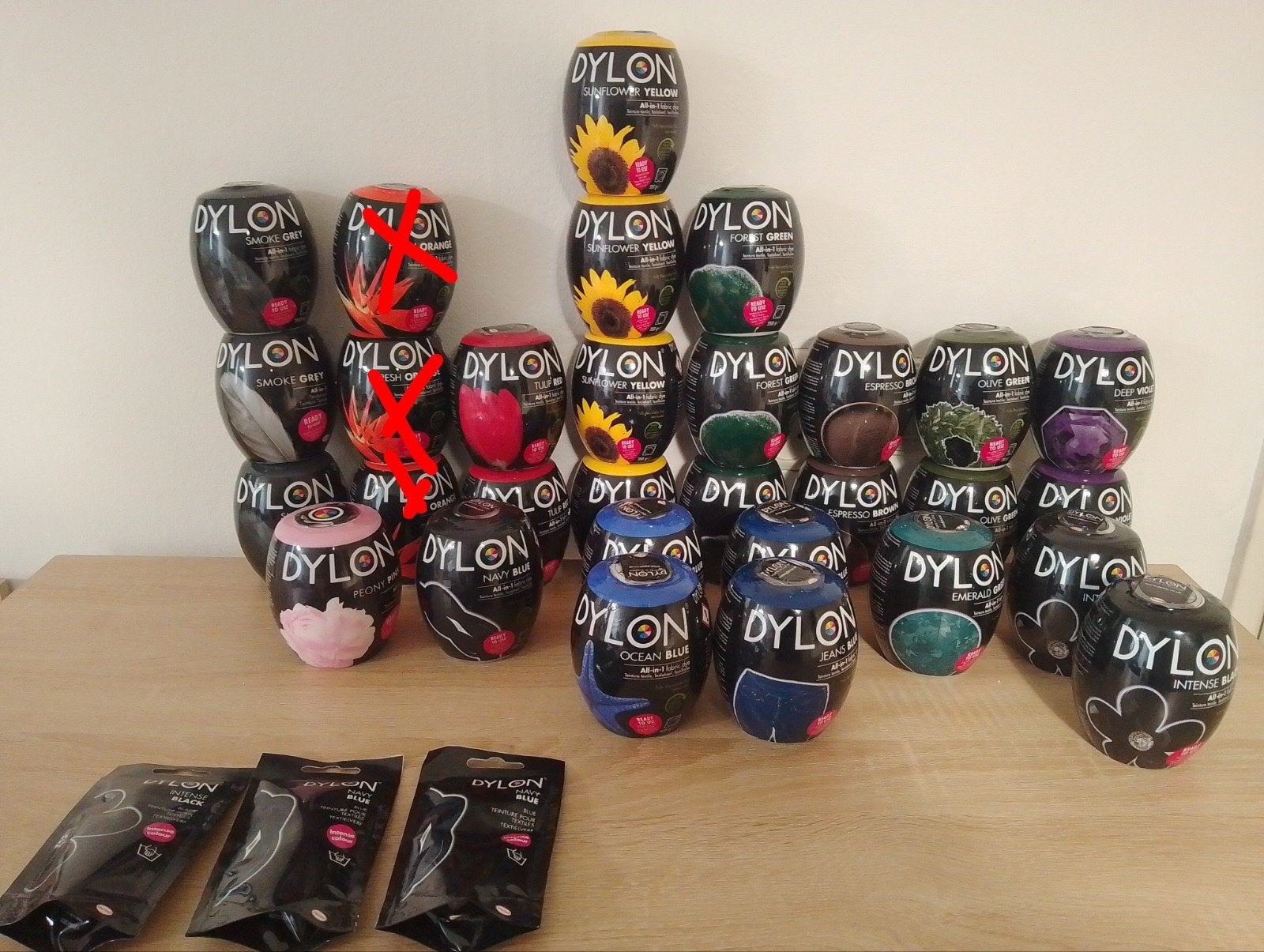 Dylon Textielverf All-in-1 Pods en Intense Colour NIEUW, Ophalen of Verzenden, Nieuw, Overige typen