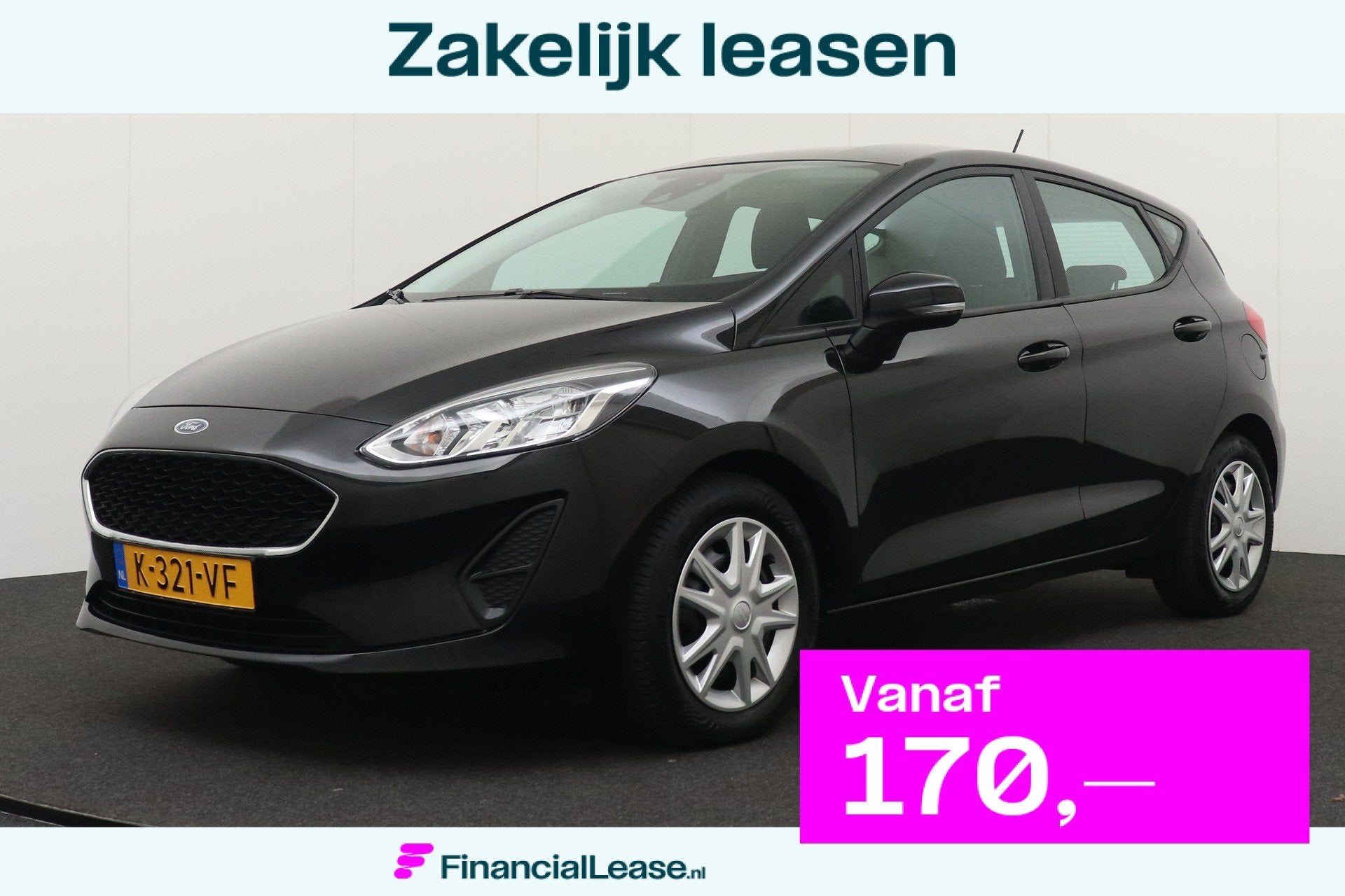 Ford Fiesta 1.0 94 PK Connected Carplay Cruise DAB Bluetooth, Voorwielaandrijving, 94 pk, Stof, Gebruikt