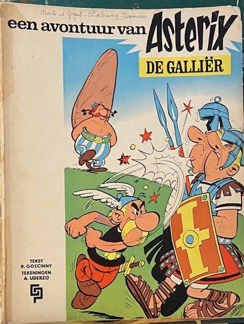 34x Asterix strips complete serie t/m Latraviata +extra, Complete serie of reeks, Ophalen of Verzenden, Gelezen, Goscinny & Uderzo