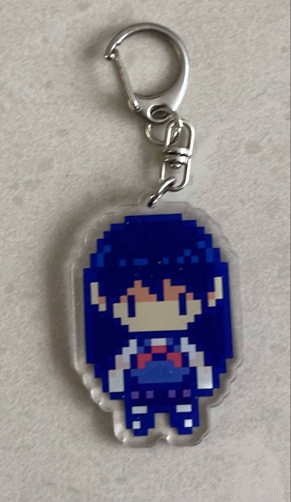 Pixel Art Anime Meisje Sleutelhanger ( nieuw), Ophalen of Verzenden, Nieuw