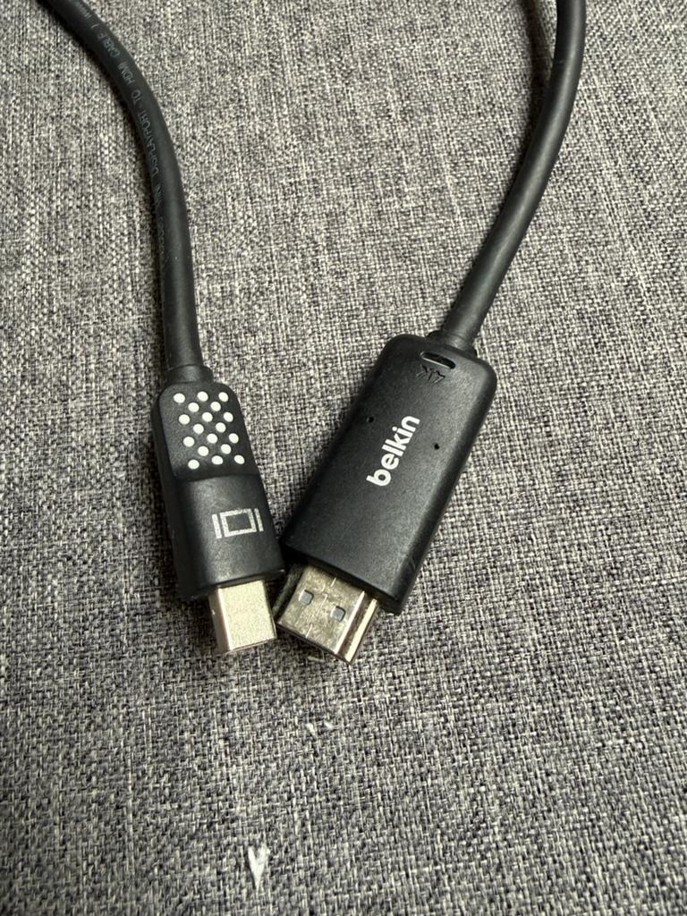Belkin Mini DisplayPort naar HDMI 4K Kabel, Ophalen of Verzenden, Zo goed als nieuw, 13 inch, MacBook Air