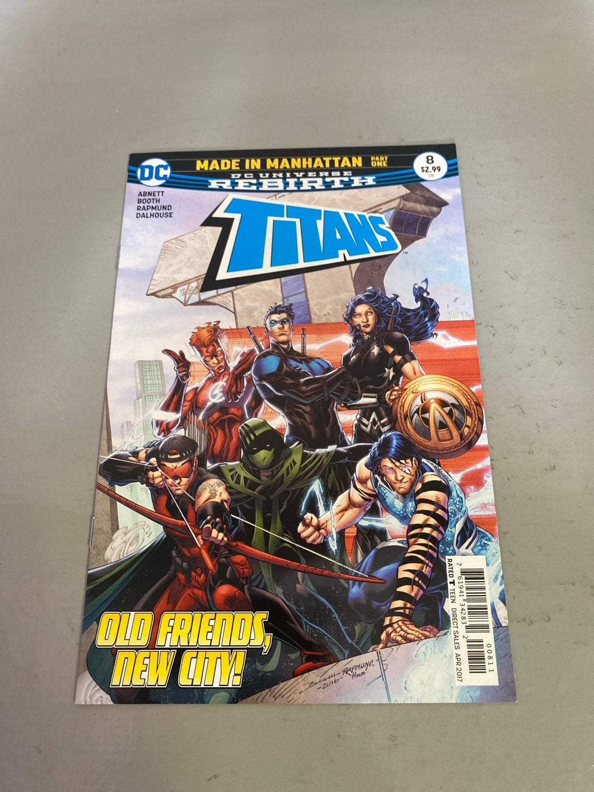Titans, Vol. 3 #8 - DC Rebirth Comic, Boeken, Strips | Comics, Eén comic, Ophalen of Verzenden, Zo goed als nieuw, Amerika