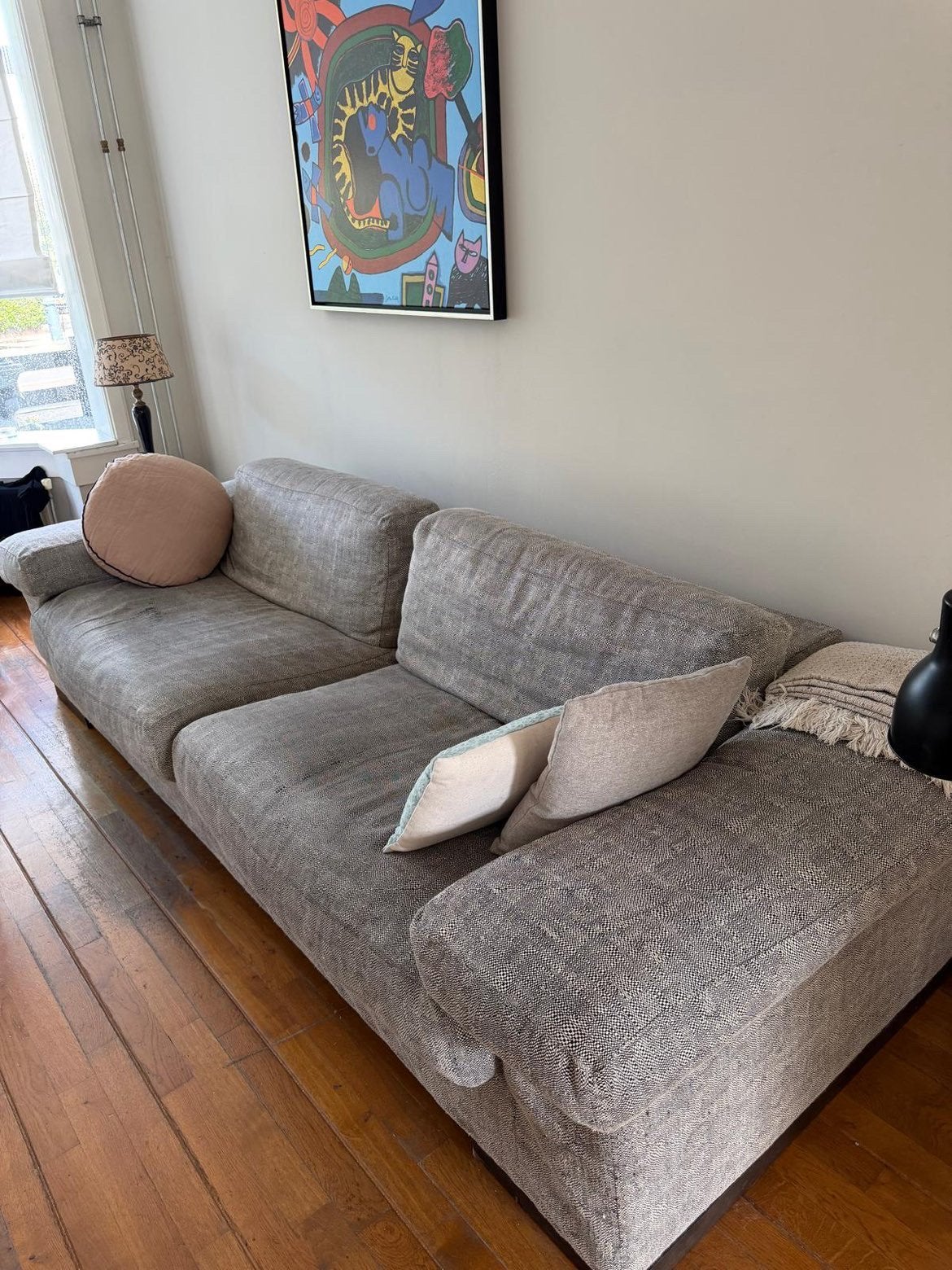 Linteloo bank, Huis en Inrichting, Banken | Sofa's en Chaises Longues, Ophalen, Gebruikt