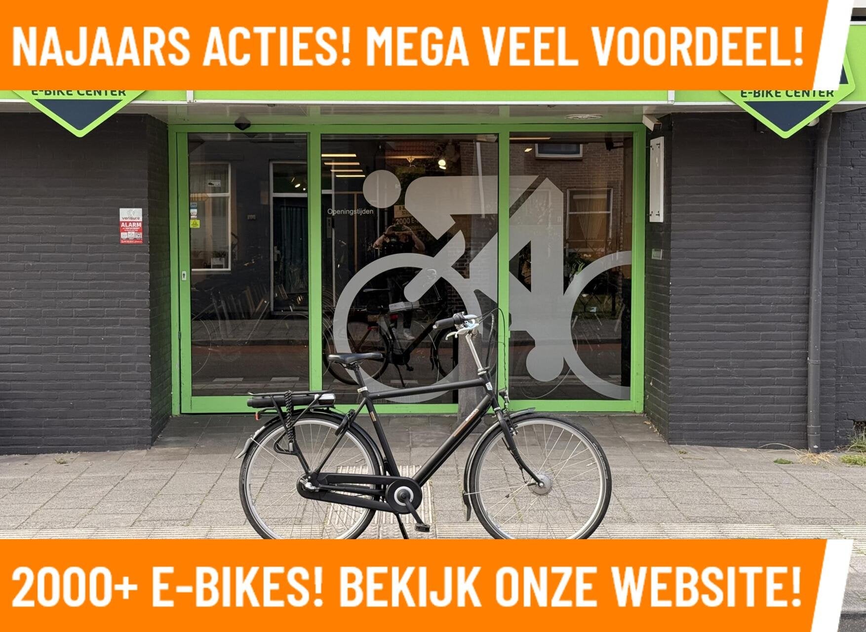 Sparta F3E Elektrische fiets met voorwiel motor bij MRA!, Fietsen en Brommers, 55 tot 59 cm, Zo goed als nieuw, 50 km per accu of meer