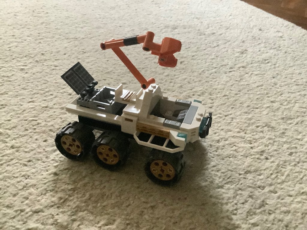 LEGO City Mars Rover (oncompleet), Lego, Ophalen of Verzenden, Complete set, City