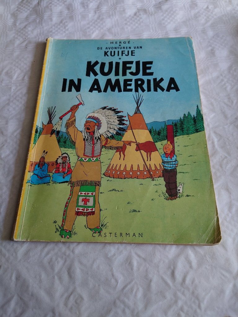 Vintage Stripboeken. Kuifje. (2), Meerdere stripboeken, Ophalen, Gelezen