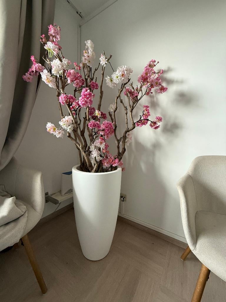 kunst bloesemboom excl pot, Ophalen, Gebruikt, Binnen