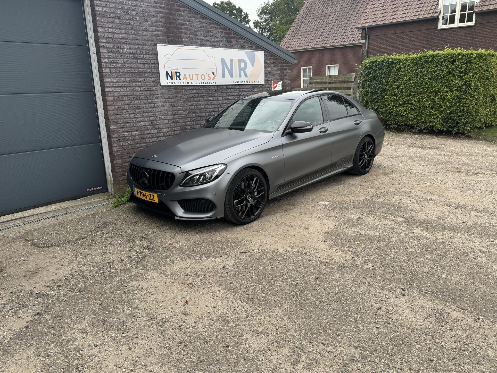 Mercedes-Benz C-klasse AMG 43 4MATIC Zeer mooie kleur! C 43, Euro 6, 367 pk, Leder en Stof, 2996 cc