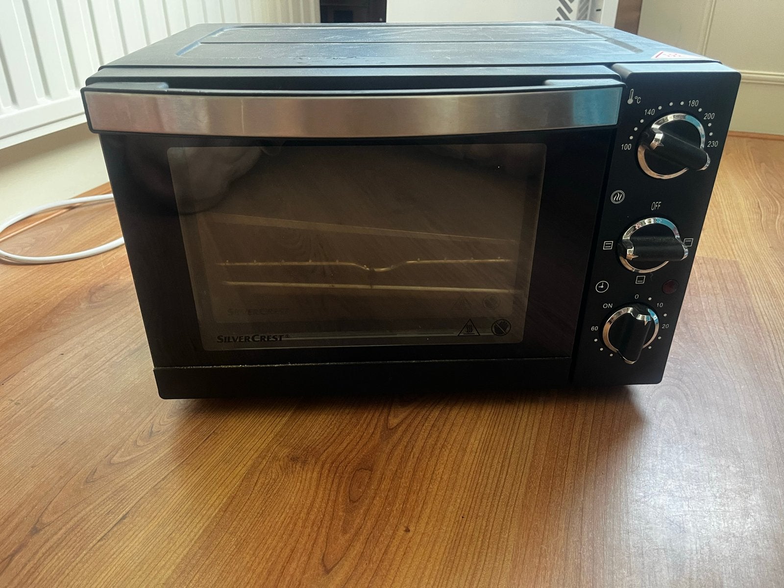 Silvercrest mini oven SGB 1200 E1 - ideaal voor camping, Ophalen, Minder dan 45 cm, Gebruikt, Silvercrest