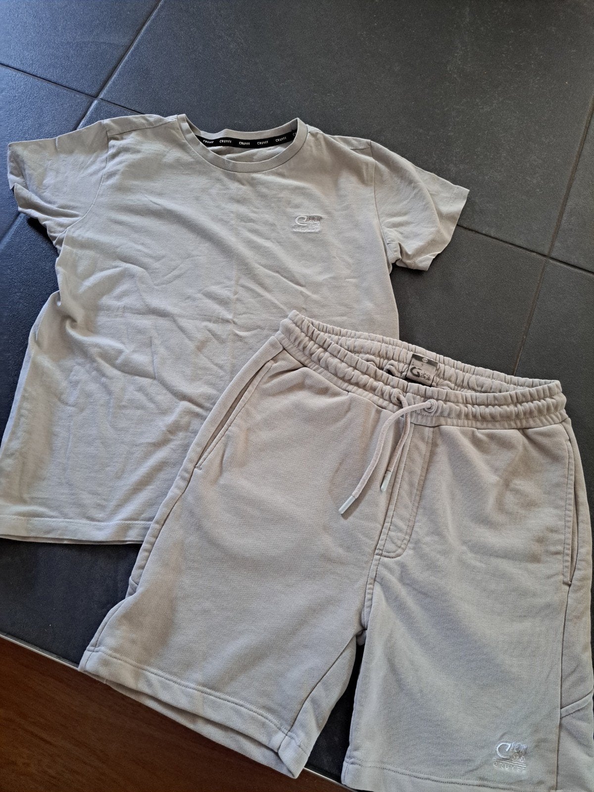 Cruyff pakje 164, Ophalen, Zo goed als nieuw, Maat 34 (XS) of kleiner, Zwart