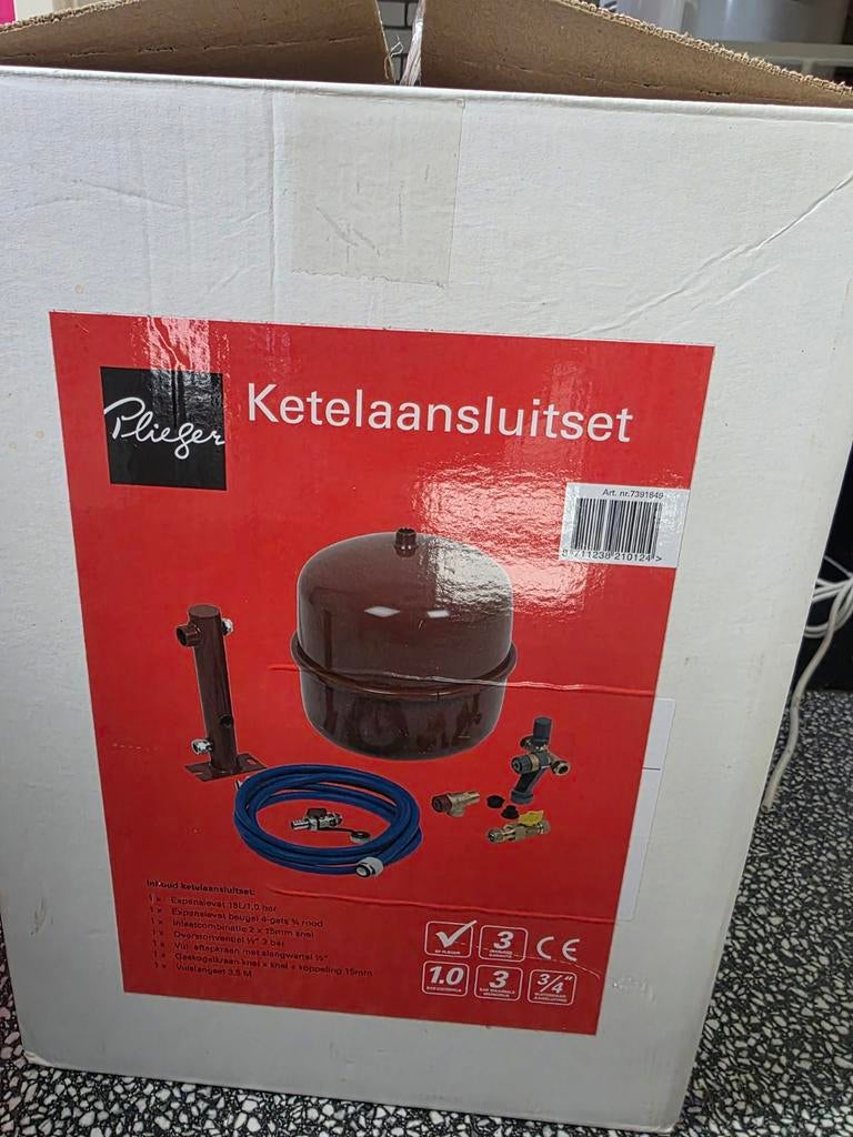 Plieger expansievat, Ophalen, 30 tot 80 cm, Overige typen, Nieuw