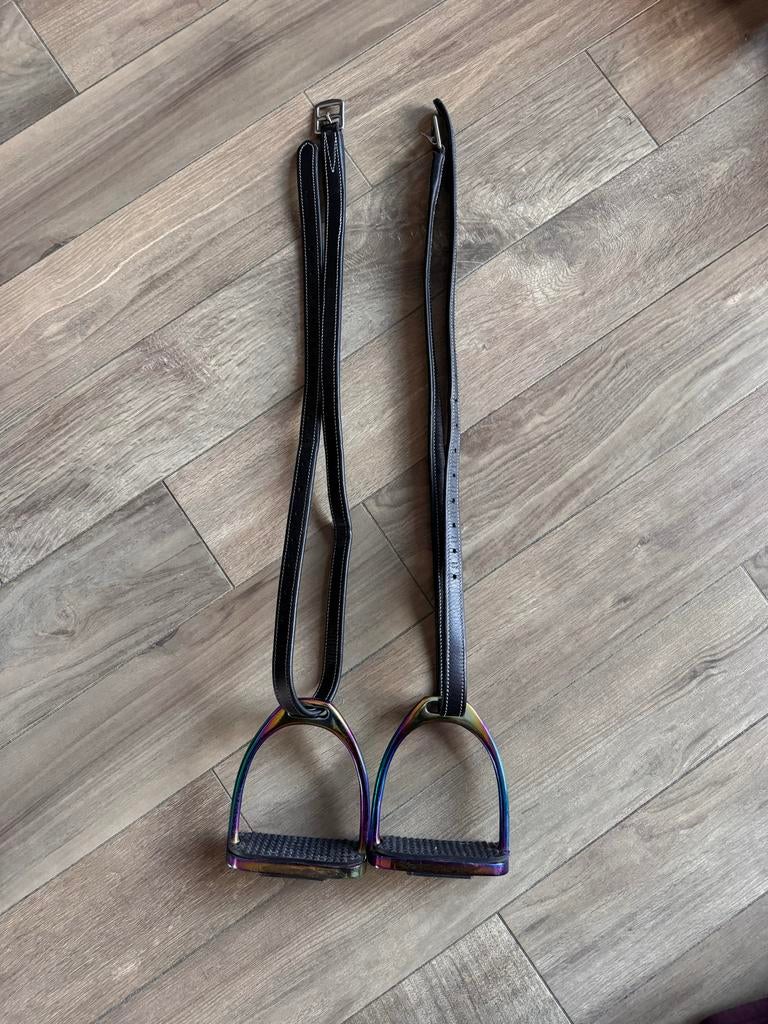 Stijgbeugels rainbow kind, Dieren en Toebehoren, Ophalen of Verzenden, Gebruikt, Dressuur