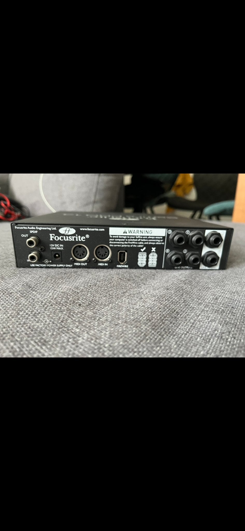 Focusrite Saffire PRO Audio Interface, Computers en Software, Geluidskaarten, Ophalen, Gebruikt, Extern