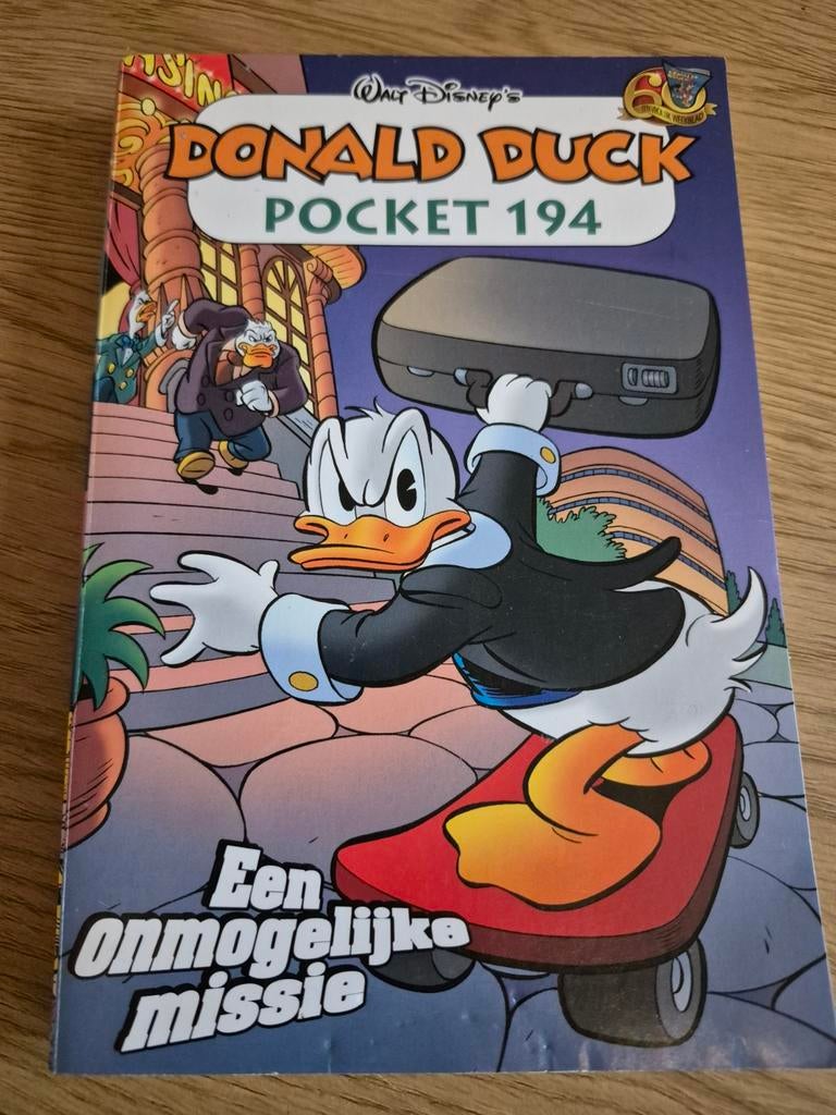 Donald Duck Pocket 194: Een Onmogelijke Missie, Boeken, Stripboeken, Eén stripboek, Ophalen of Verzenden, Zo goed als nieuw, Walt Disney