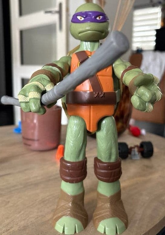 Donatello actiefiguur - Teenage Mutant Ninja Turtles, Ophalen of Verzenden, Zo goed als nieuw