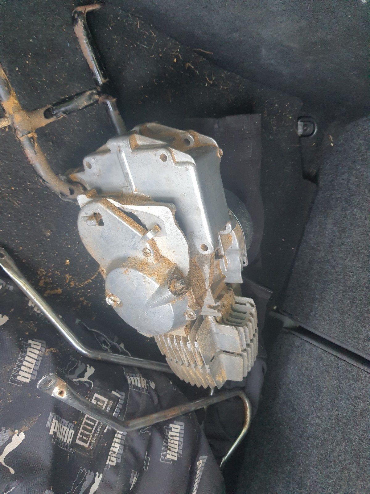 Net puch maxi blok 50cc., Ophalen, Gebruikt, Blok, Piaggio