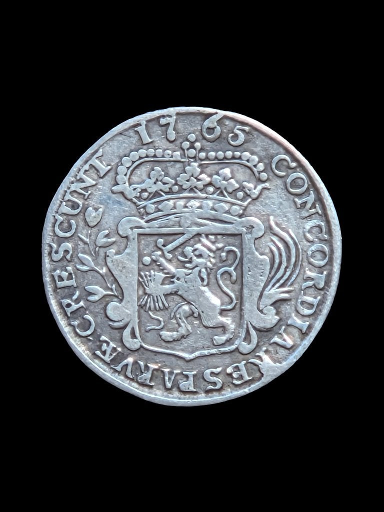 1/8 dukaat / Pietje Zeeland 1765, Postzegels en Munten, Munten | Nederland, Vóór koninkrijk, Zilver, Losse munt, Overige waardes