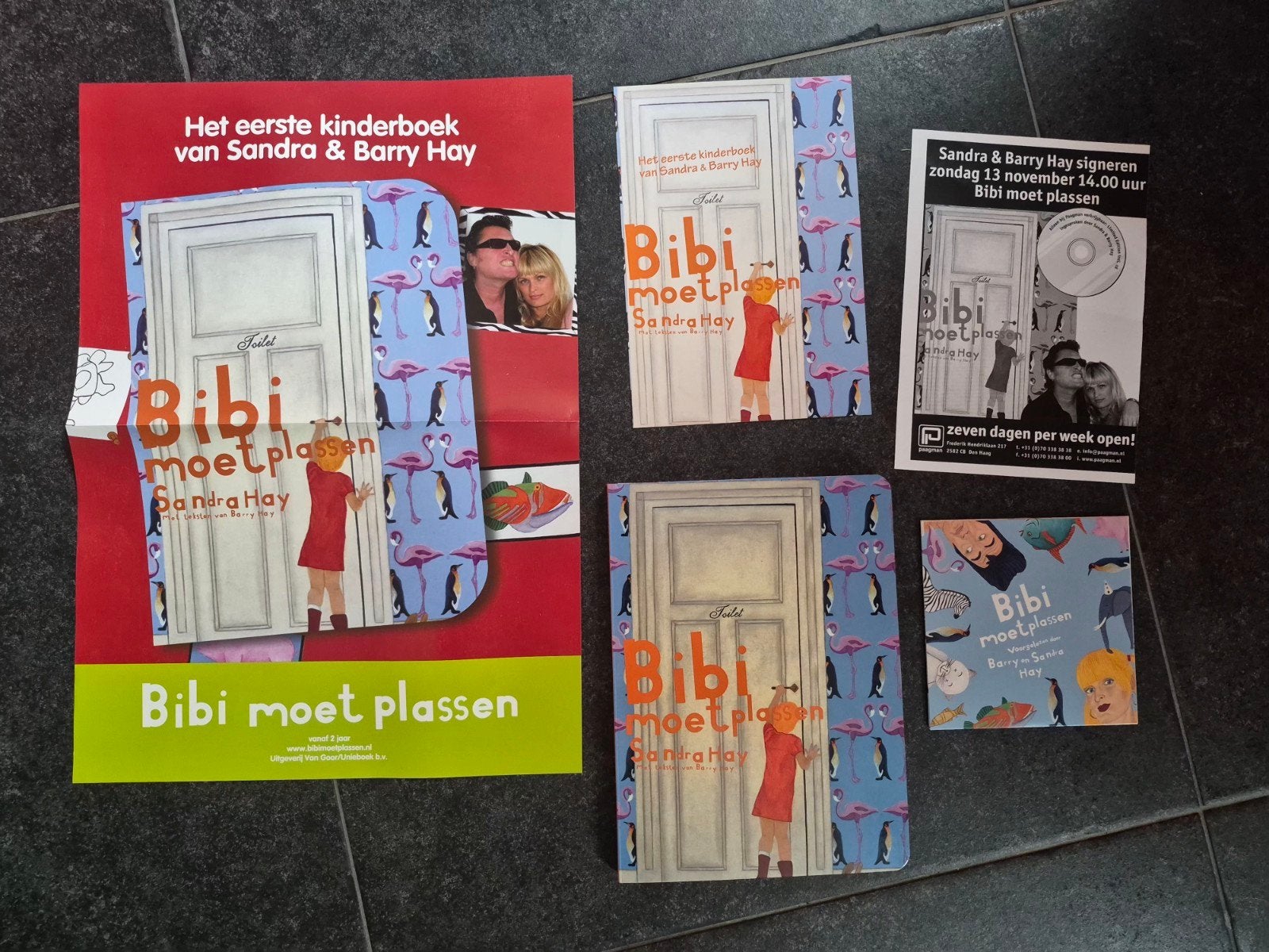 Barry & Sandra hay (golden Earring - bibi moet plassen boek, Ophalen of Verzenden, Zo goed als nieuw, Fictie algemeen