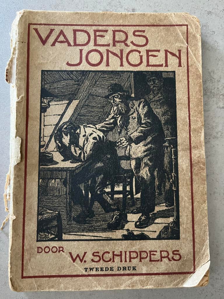 Vaders Jongen - W. Schippers (Tweede Druk), Boeken, Ophalen of Verzenden, Gelezen, Nederland