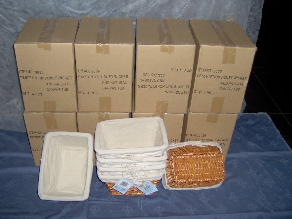 opbergmandjes, Huis en Inrichting, Woonaccessoires | Schalen en Manden, Ophalen, Mand, Nieuw, Riet