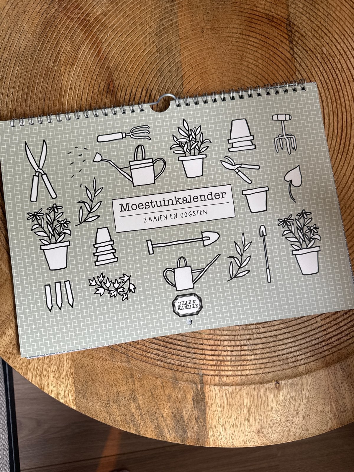 Moestuinkalender, Ophalen of Verzenden, Nieuw, Overige typen