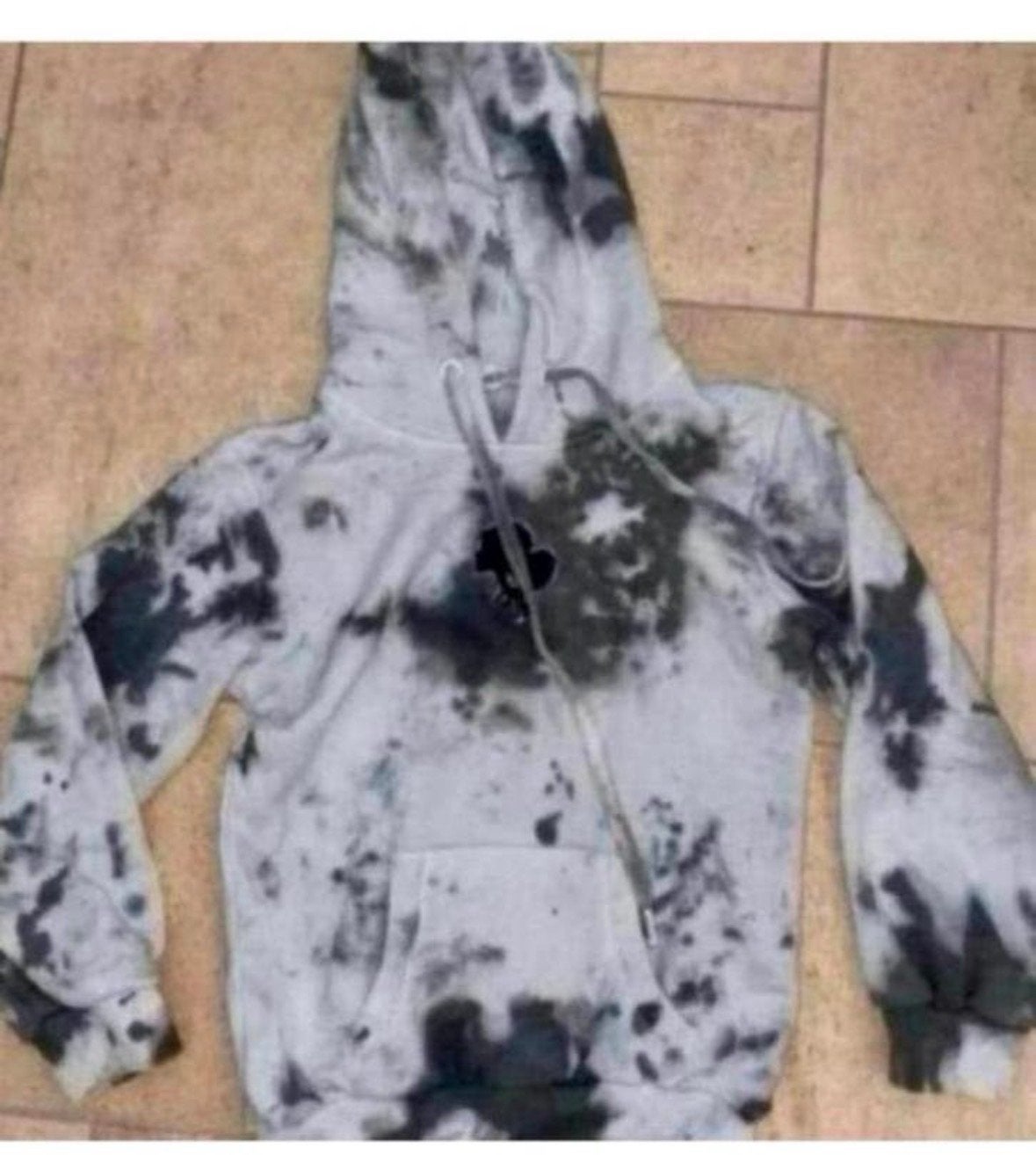 Reinders hoodie maat 140 - Zwart/Wit Tie-Dye, Ophalen of Verzenden, Gebruikt, Jongen of Meisje, Trui of Vest