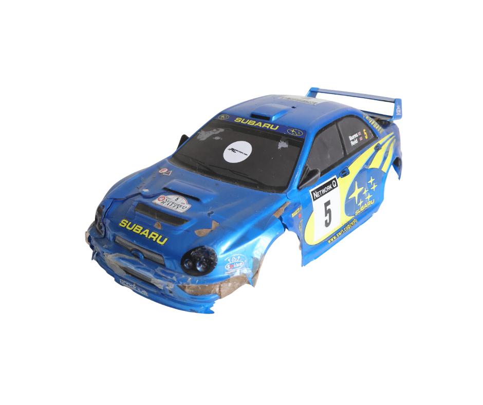 Tamiya Subaru STI body 1/10 rc auto, Ophalen of Verzenden, Gebruikt, Onderdeel