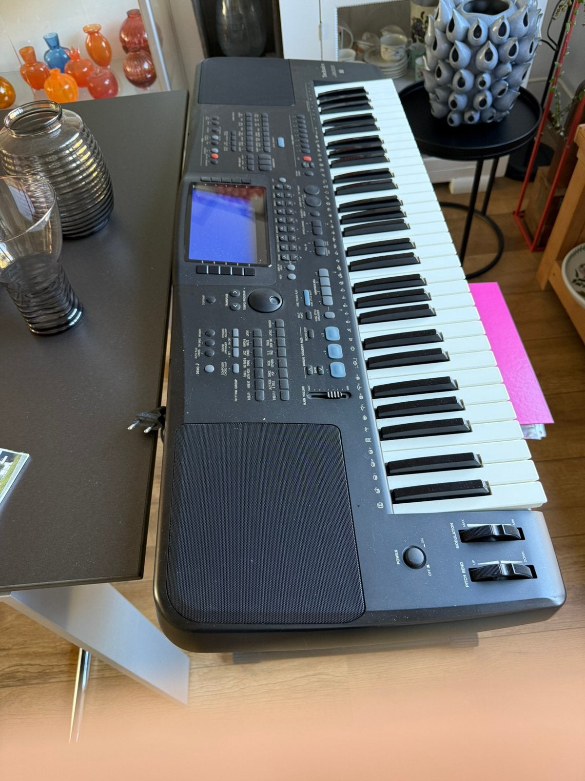 Technics KN3000 Keyboard met standaard, Ophalen, Met standaard, Technics, 61 toetsen